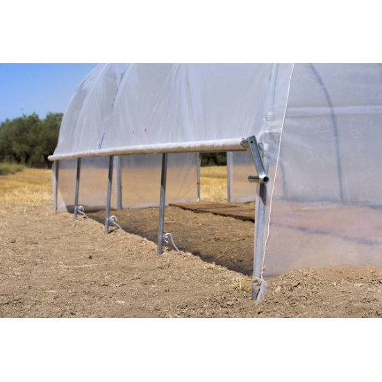 Kit 1 aération latérale longueur 6m de Richel - serres de jardin dans Serre souple