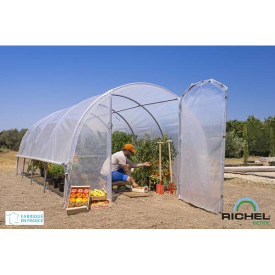 Kit 1 aération latérale longueur 6m de Richel - serres de jardin dans Serre souple