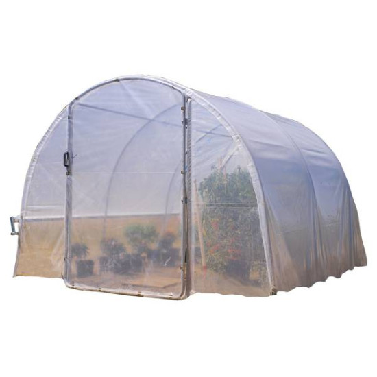 Serre 3x3m pied 1 porte-tube 32mm film 2*180µ de Richel - serres de jardin dans Serre souple