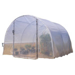 Serre 3x3m pied 1 porte-tube 32mm film 2*180µ de Richel - serres de jardin dans Serre souple