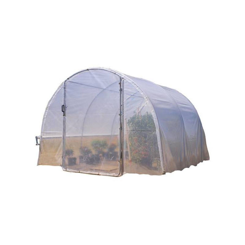 Serre 3x3m pied 1 porte-tube 32mm film 2*180µ de Richel - serres de jardin dans Serre souple