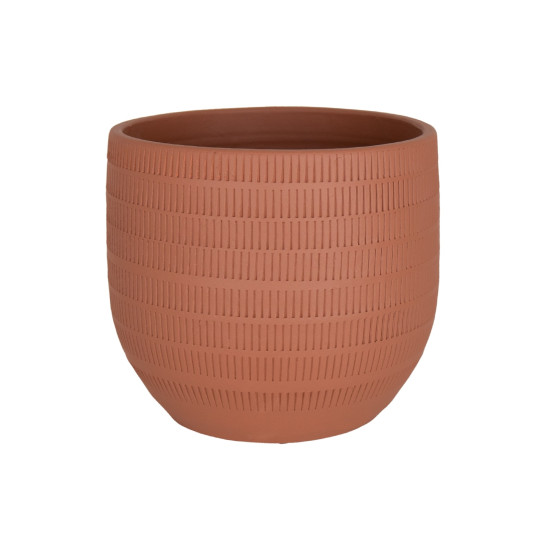 Cache-Pot Aura 29Cm Coloris Terre Cuite de Artevasi - Vases et jardinières Déco dans Cache-pot et pot déco