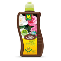 Engrais liquide plantes de terre de bruyère 1 l de Masso - Engrais bio et soin des plantes dans Engrais Liquide pour plantes