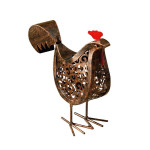 Deco solaire Poule en métal de Smart garden dans Eclairage Solaire de jardin