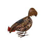 Deco solaire Poule en métal de Smart garden dans Eclairage Solaire de jardin