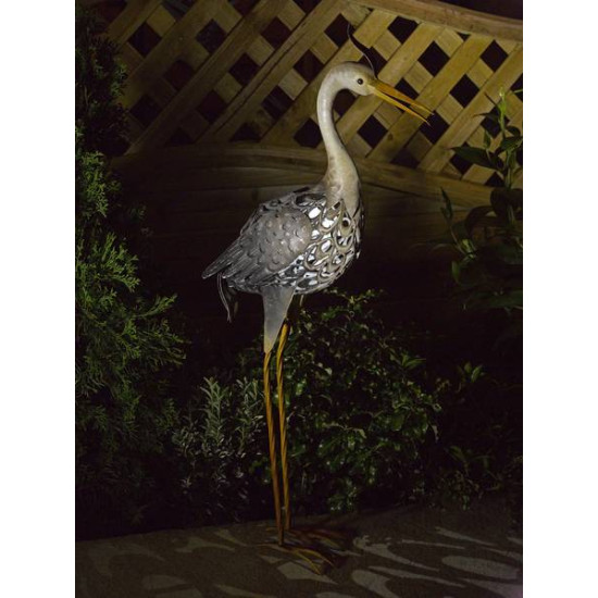 Deco solaire Héron de Smart garden dans Eclairage Solaire de jardin
