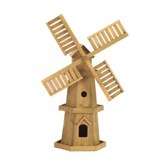 Moulin à vent en bois Extra-Large de Smart garden dans Sculpture et sujet