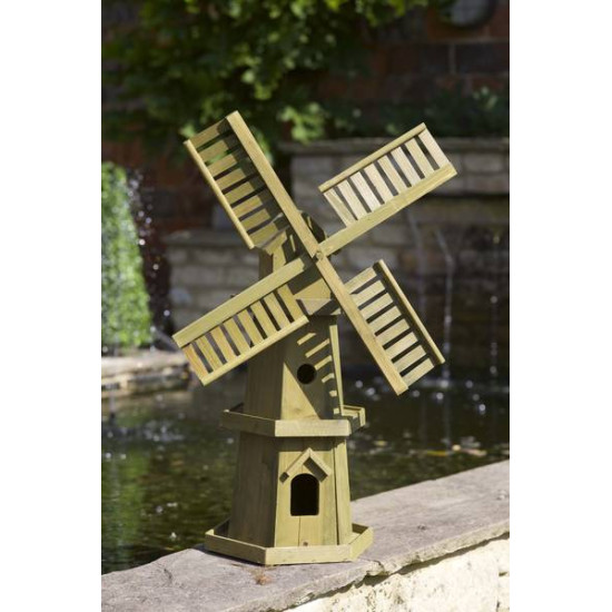 Moulin à vent en bois Extra-Large de Smart garden dans Sculpture et sujet