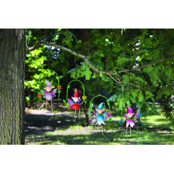 Lutin sur balançoire de Smart garden dans Sculpture et sujet