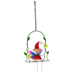 Lutin sur balançoire de Smart garden dans Sculpture et sujet