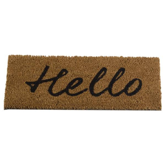 Paillasson Coco Hello 53x23cm pour cadre caout de Smart garden dans Tapis - paillasson - Nappe - Rideau
