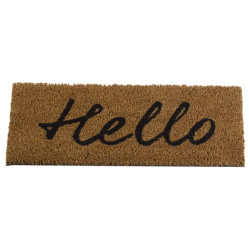 Paillasson Coco Hello 53x23cm pour cadre caout de Smart garden dans Tapis - paillasson - Nappe - Rideau