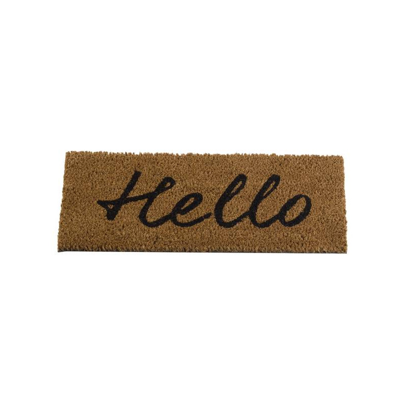 Paillasson Coco Hello 53x23cm pour cadre caout de Smart garden dans Tapis - paillasson - Nappe - Rideau