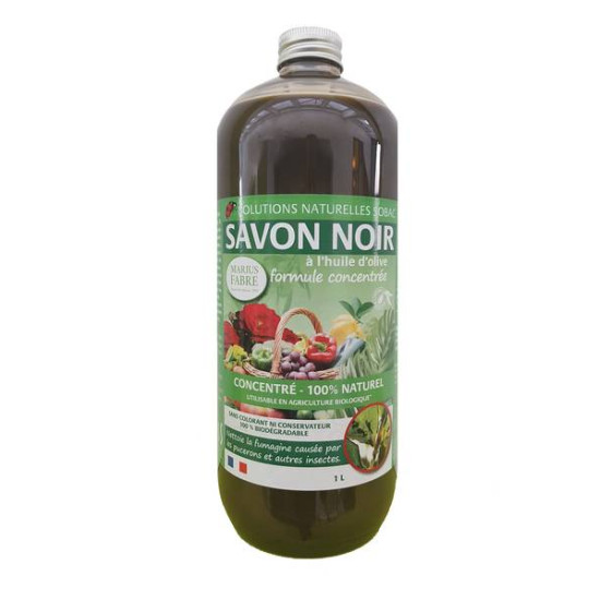 Savon Noir Concentre 1L Pour Le Jardin de Marius Fabre - Savon de Marseille dans Insecticide