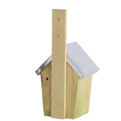 Nichoir vert de Esschert design - deco maison et jardin dans Nichoirs, Mangeoires et accessoires