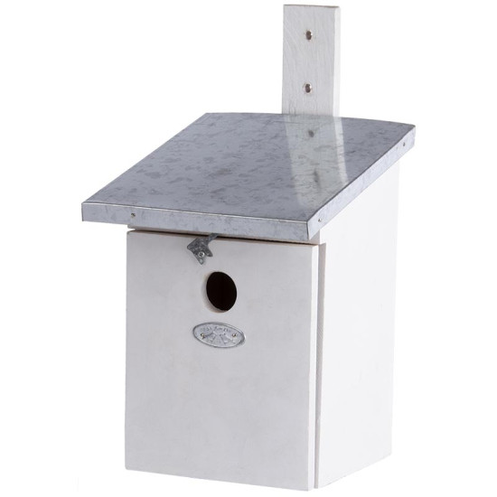 Nichoir mesange charbonniere blanc de Esschert design - deco maison et jardin dans Nichoirs, Mangeoires et accessoires