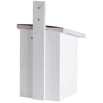 Nichoir mesange charbonniere blanc de Esschert design - deco maison et jardin dans Nichoirs, Mangeoires et accessoires