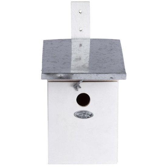 Nichoir mesange charbonniere blanc de Esschert design - deco maison et jardin dans Nichoirs, Mangeoires et accessoires