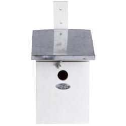 Nichoir mesange charbonniere blanc de Esschert design - deco maison et jardin dans Nichoirs, Mangeoires et accessoires