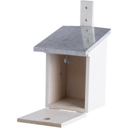 Nichoir mesange charbonniere blanc de Esschert design - deco maison et jardin dans Nichoirs, Mangeoires et accessoires
