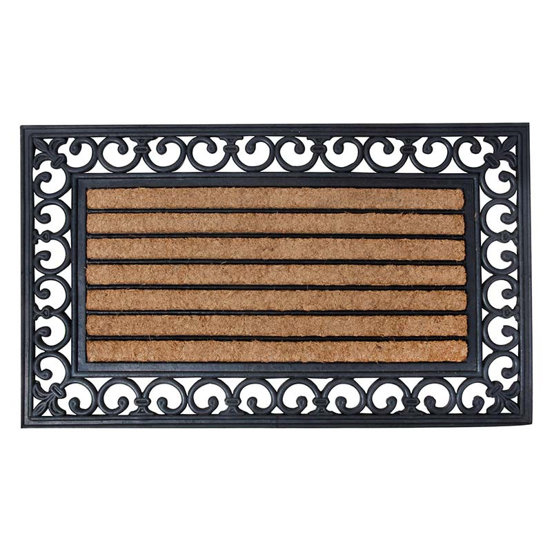 PAILLASSON CAOUT/COCO 75X45 de Esschert design - deco maison et jardin dans Tapis - paillasson - Nappe - Rideau