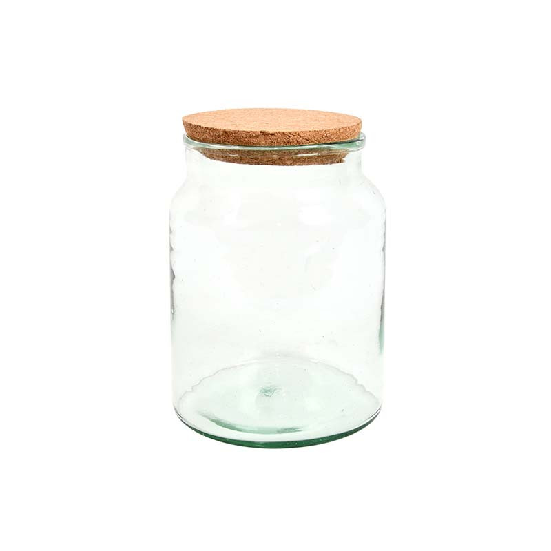 Bouteille terrarium semi ouverte S de Esschert design - deco maison et jardin dans Bouteille terrarium