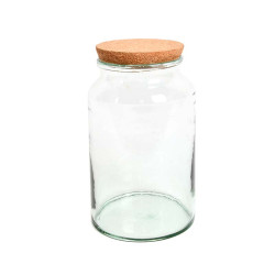 Bouteille terrarium semi ouvert M de Esschert design - deco maison et jardin dans Bouteille terrarium