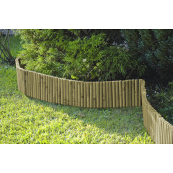 Bordure décorative Bambous à dérouler 120x30cm de Windhager - Accessoires de jardin dans Bordure de jardin