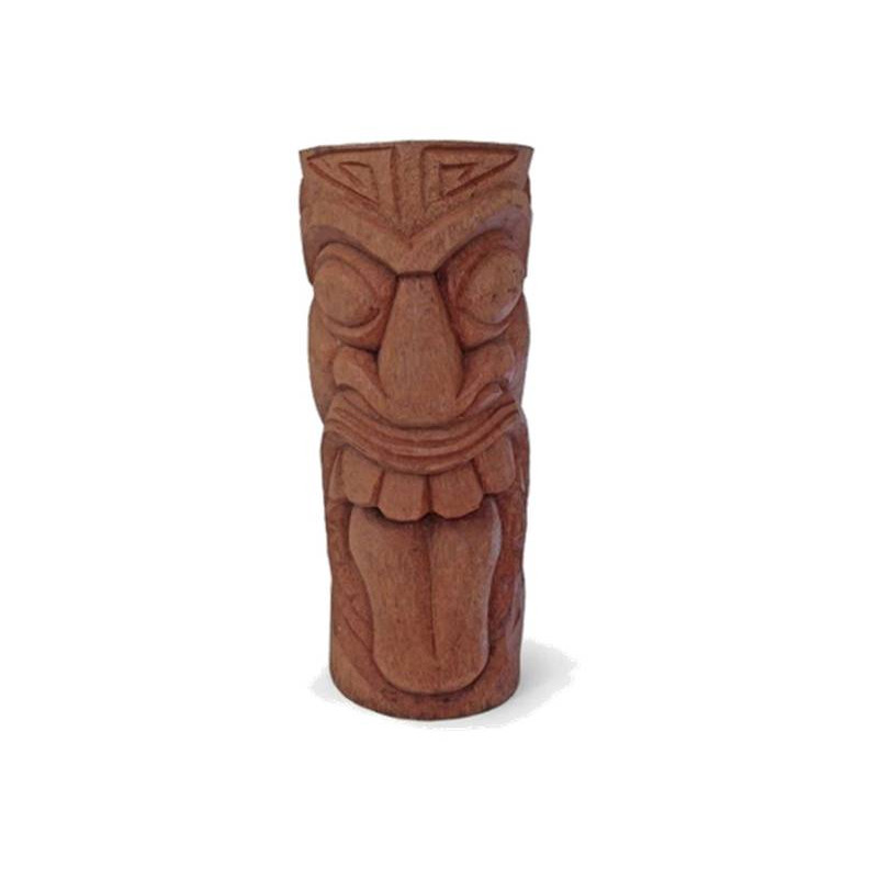 TIKI HAKA BOIS DE COCOTIER 50CM de Chamorin - Déco pour le jardin dans Statue pour le jardin