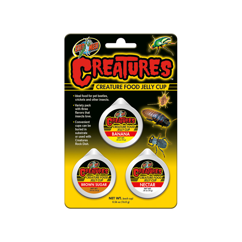 3 GELEES NOURRITURE POUR GRILLONS de Zoomed - Accessoires reptiles dans Nourriture reptile