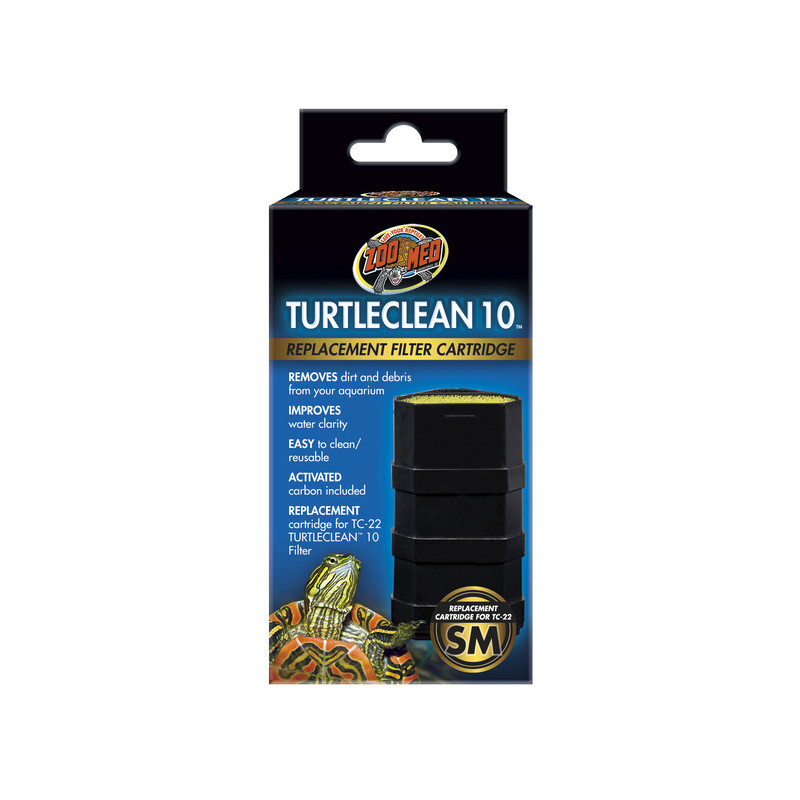 CARTOUCHE FILTRATION PMC-22 TURTLE CLEAN TC-22 de Zoomed - Accessoires reptiles dans Accessoires pour reptiles