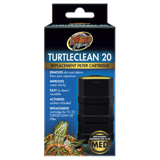 CARTOUCHE FILTRATION PMC-23 TURTLE CLEAN TC-23 de Zoomed - Accessoires reptiles dans Accessoires pour reptiles