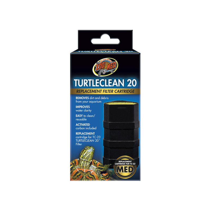 CARTOUCHE FILTRATION PMC-23 TURTLE CLEAN TC-23 de Zoomed - Accessoires reptiles dans Accessoires pour reptiles
