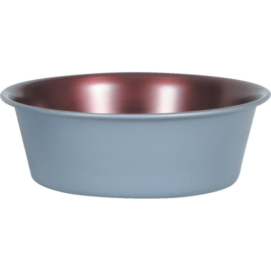/GAMELLE CHAT ET CHIEN ANTIDERAPANTE COPPER 600M de Zolux - Produit pour animaux dans Gamelles et distributeurs pour chiens