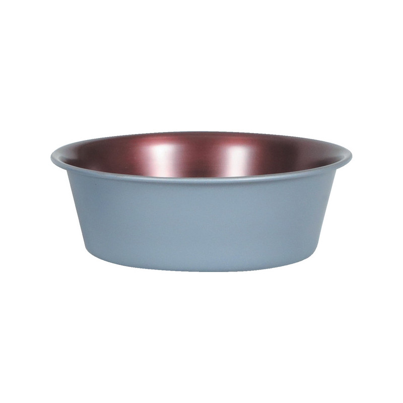 /GAMELLE CHAT ET CHIEN ANTIDERAPANTE COPPER 600M de Zolux - Produit pour animaux dans Gamelles et distributeurs pour chiens