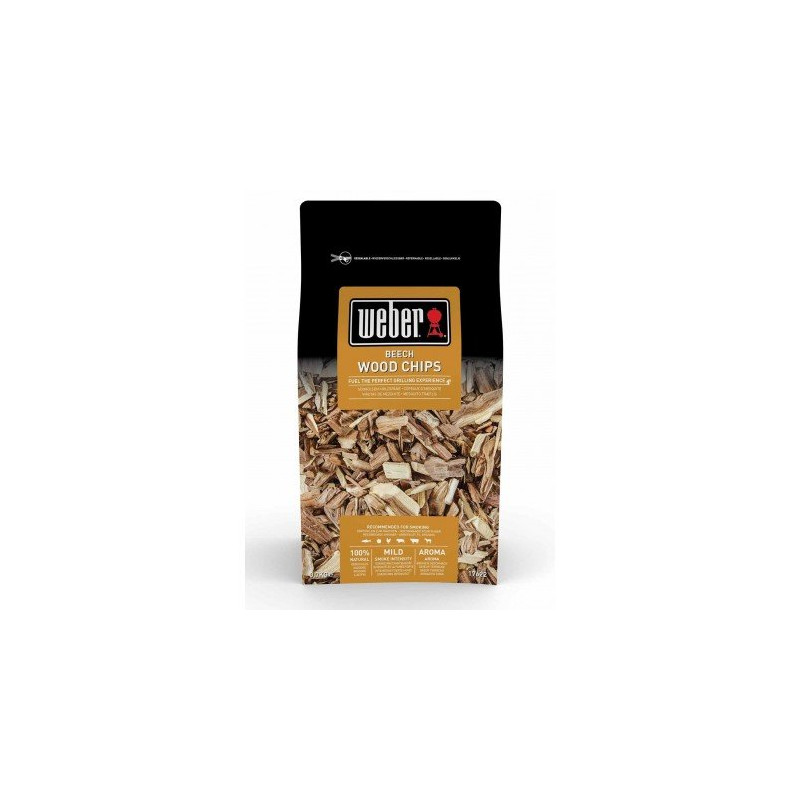 Boîte bois fumage hêtre 0.7kg de Weber- BBQ à charbon, à gaz et électriques dans Charbon, sarments et bois