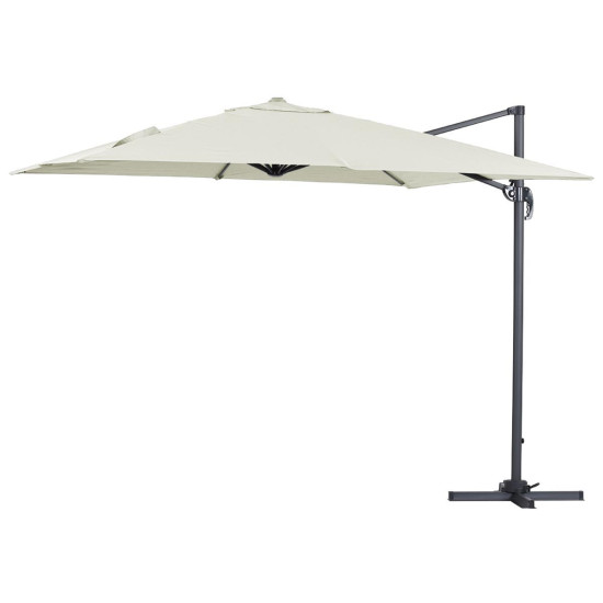 PARASOL DEPORTE 3x3/8 NH20 ECRU de Proloisirs - Océo - table et fauteuil et mobilier de jardin dans 🏖️ Parasol pour l'exterieur
