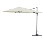 PARASOL DEPORTE 3x3/8 NH20 ECRU de Proloisirs - Océo - table et fauteuil et mobilier de jardin dans 🏖️ Parasol pour l'exterieur