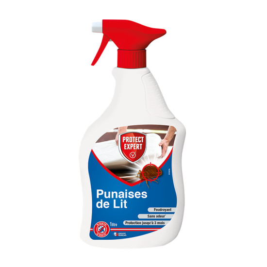 FOUDROYANT PUNAISE DE LIT 1L de Protect Expert -pour traiter ou prévenir dans 🪳 Produits punaises de lit