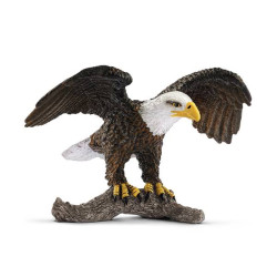Figurine Schleich Pygargue A Tete Blanche de Schleich - Figurine d'animaux dans Figurine animaux