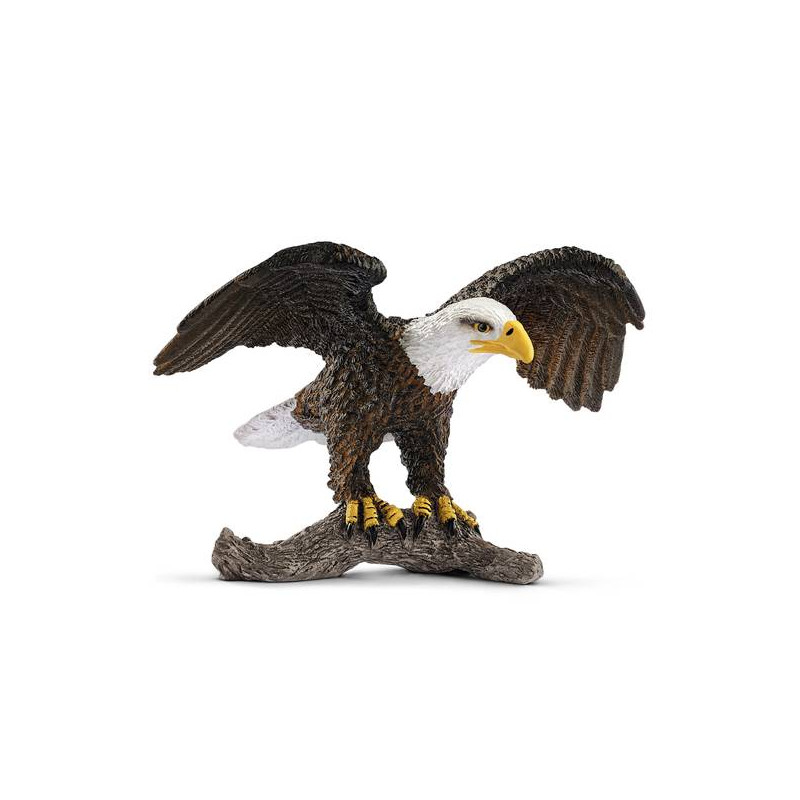 Figurine Schleich Pygargue A Tete Blanche de Schleich - Figurine d'animaux dans Figurine animaux