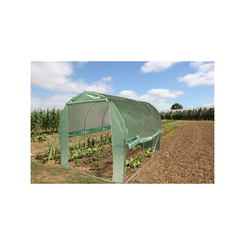 Serre tunnel 6m²-tubes Ø25mm de Jardinerie Bordeaux Libourne Gironde dans Serre de jardin