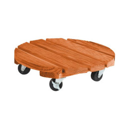 roul'bac 40CM MERISIER de Jardinerie Bordeaux Libourne Gironde dans selette - porte-plantes - roule pot