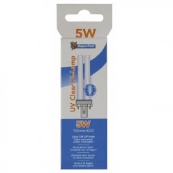 Ampoule uv 5w g23-105mm de Superfish - Aquadistri - accessoires pour aquarium et bassin dans UV pour bassin