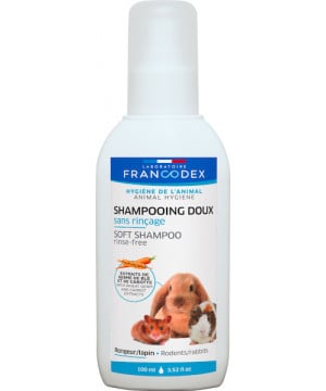 Shampoing rongeur sr 100ml de Francodex - anti puce et soin pour chien et chat dans Hygiene rongeurs