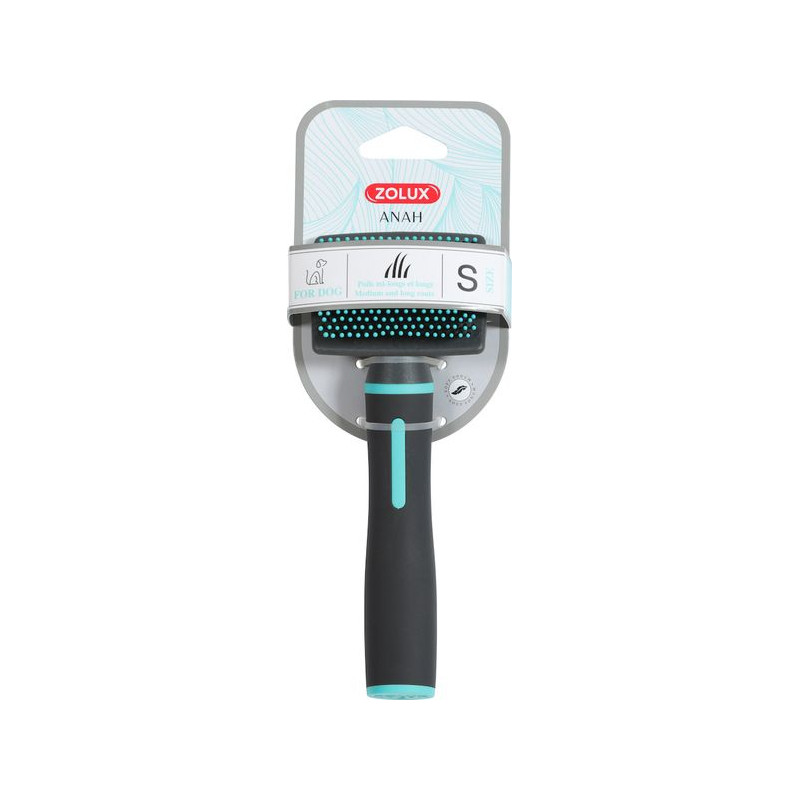 ANAH SLICKER DOUX S de Zolux - Produit pour animaux dans Brosses pour chiens