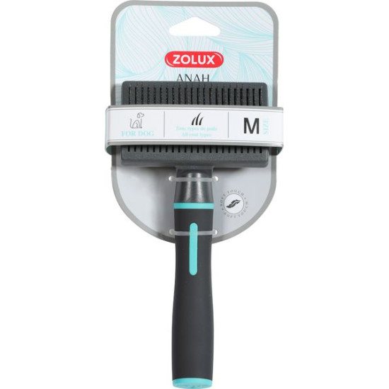 ANAH SLICKER RETRACTABLE M de Zolux - Produit pour animaux dans Brosses pour chiens