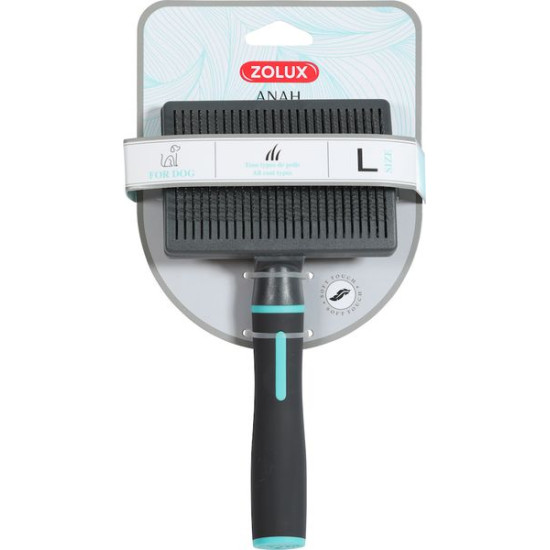 ANAH SLICKER RETRACTABLE L de Zolux - Produit pour animaux dans Brosses pour chiens