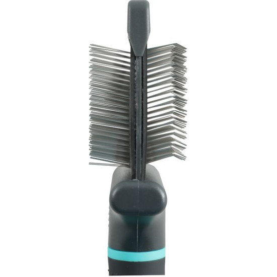 ANAH SLICKER DOUBLE FLEXIBLE M de Zolux - Produit pour animaux dans Brosses pour chiens