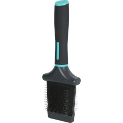 ANAH SLICKER DOUBLE FLEXIBLE M de Zolux - Produit pour animaux dans Brosses pour chiens